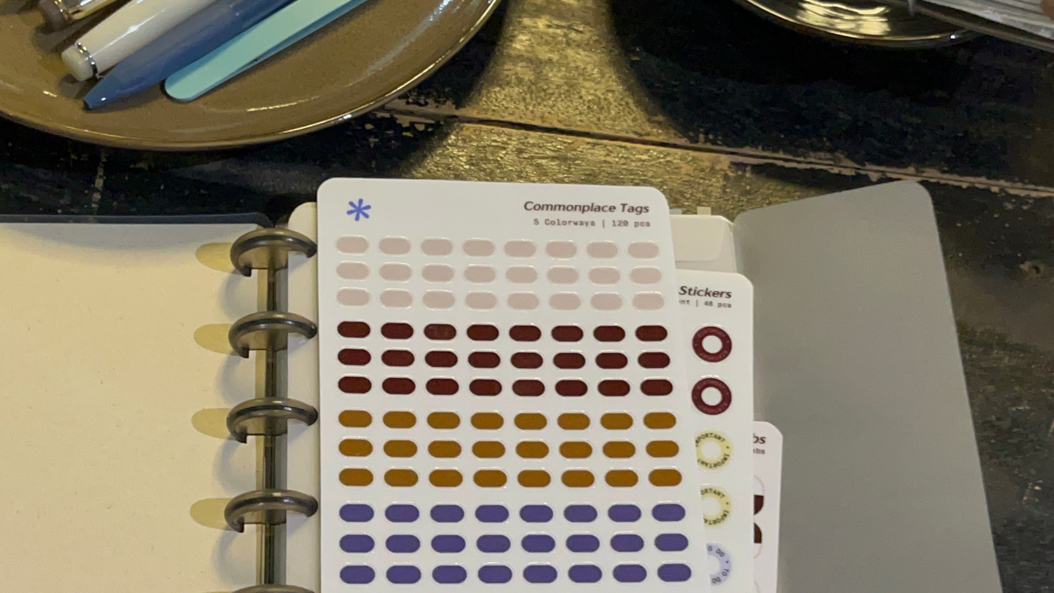 Commonplace Stickers