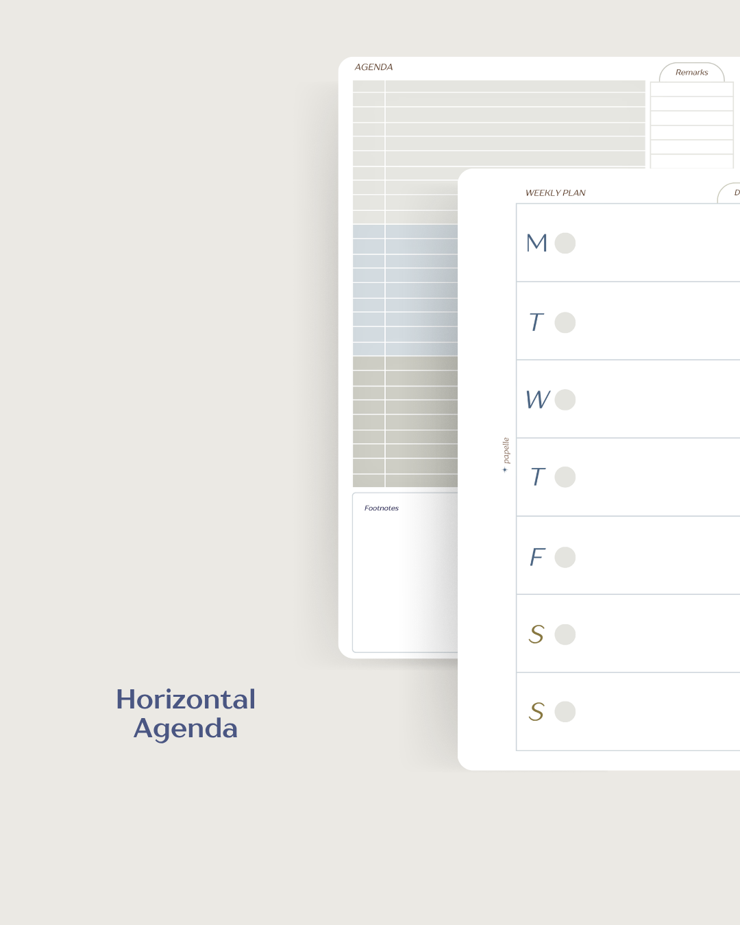 Agenda