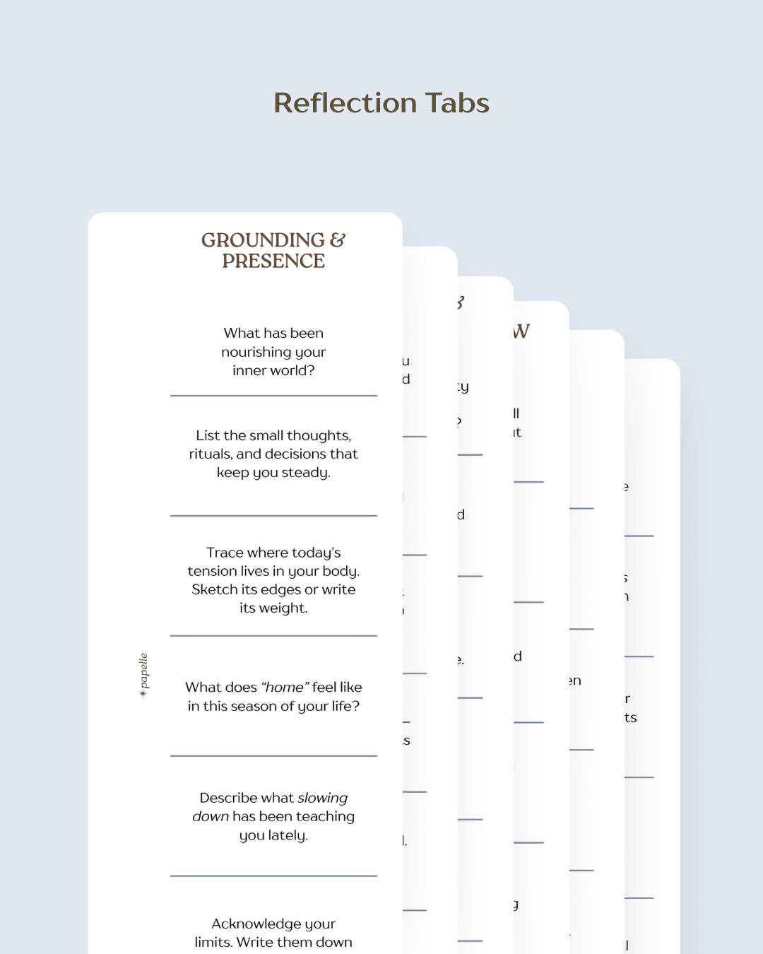 Reflection Tabs