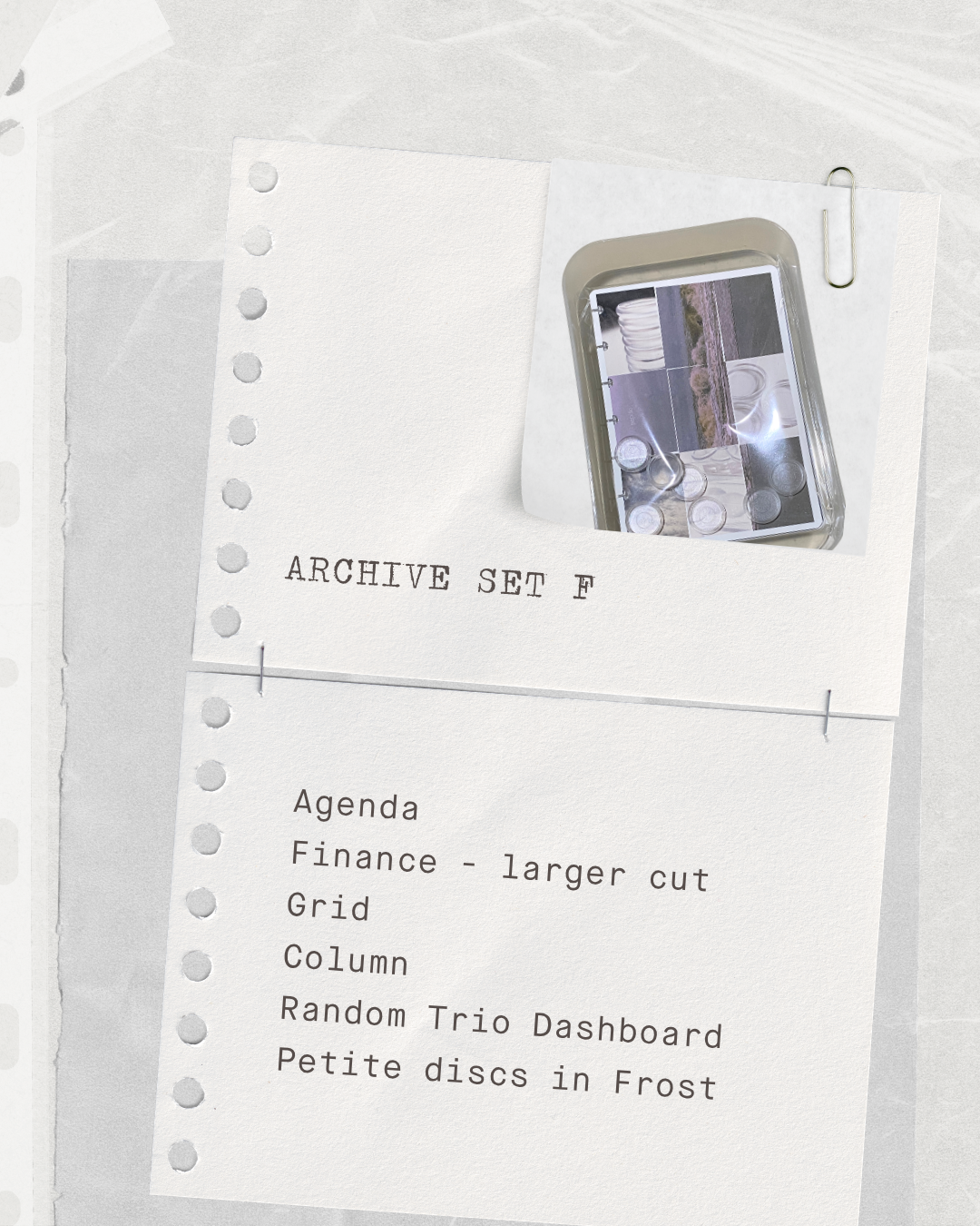 Archive Set F